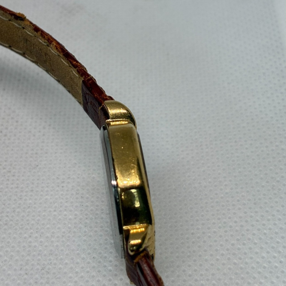 Vintage SEIKO 3421-5140 Ladies Gold Tone Octagon Watch - New Battery! - Picture 8 of 17
